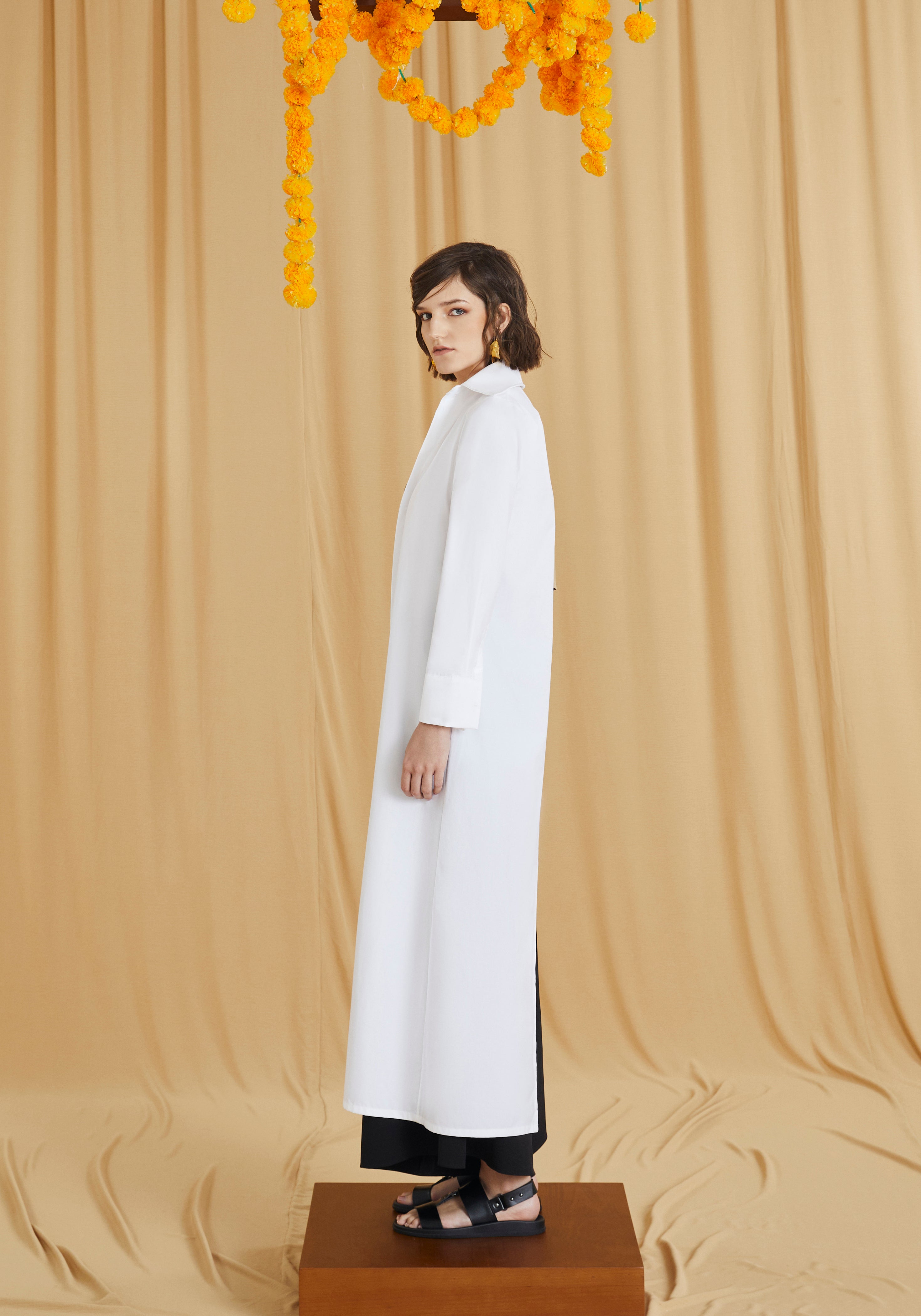 Assymteric Trench-Shirt