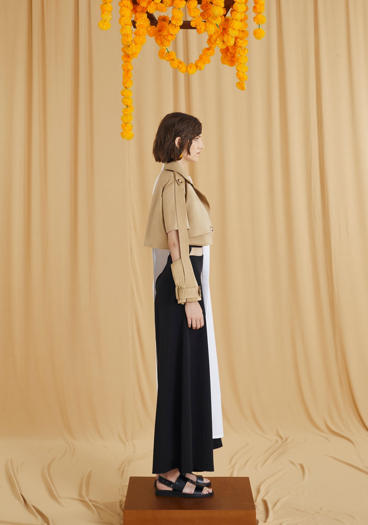 Assymteric Trench-Shirt