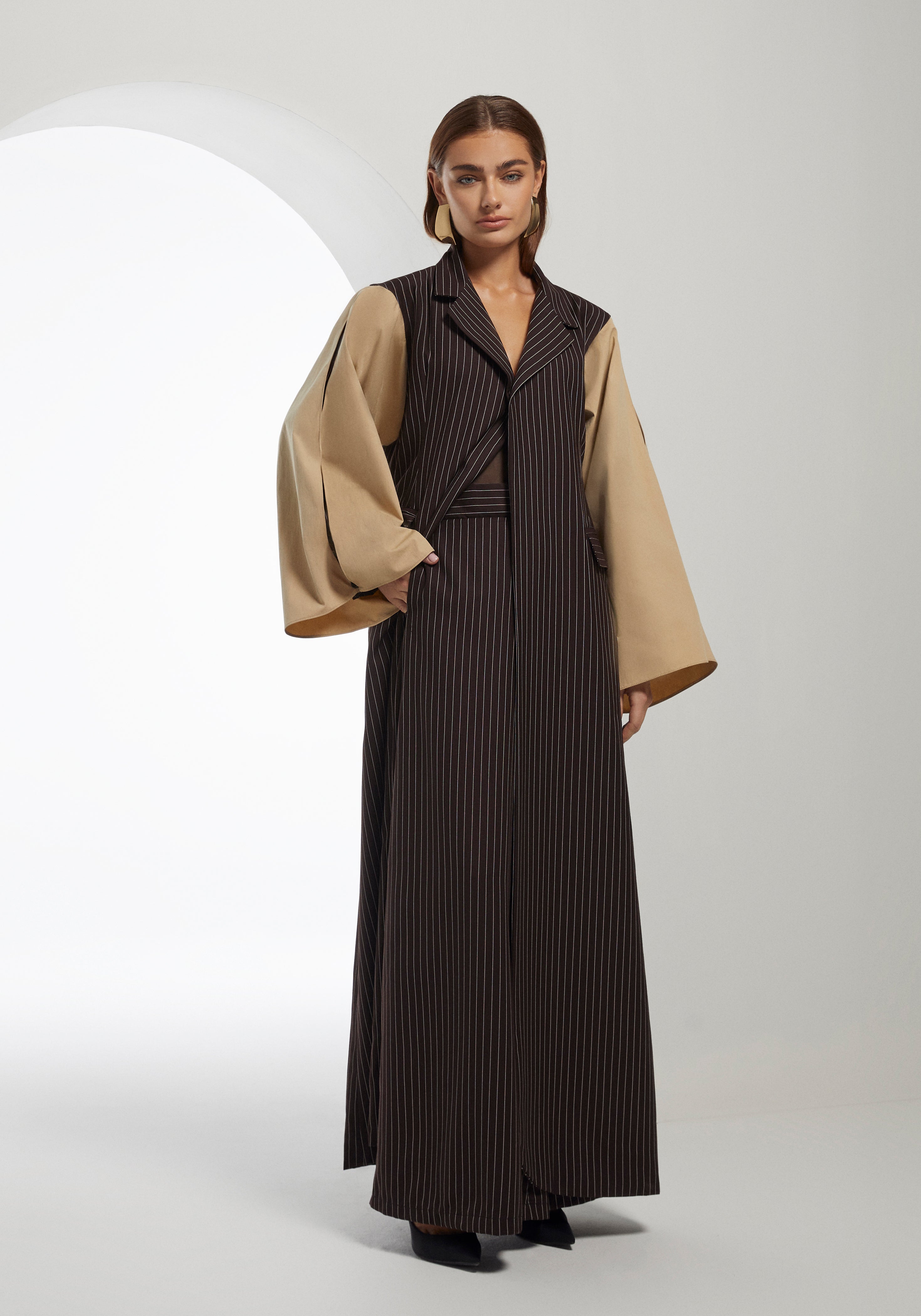 Pinstripe Coat
