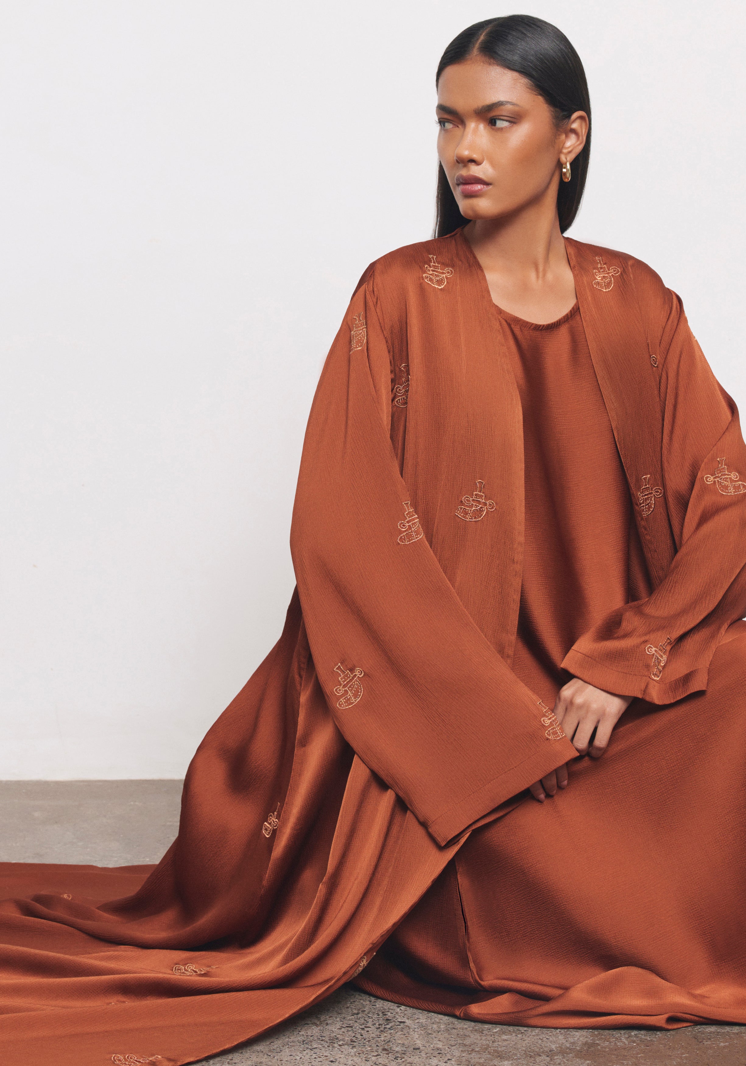 Sienna Abaya & Shayla in Khanjar Style