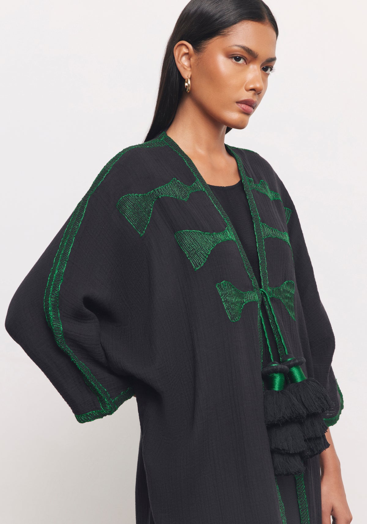 Tasseled Abaya & Shayla