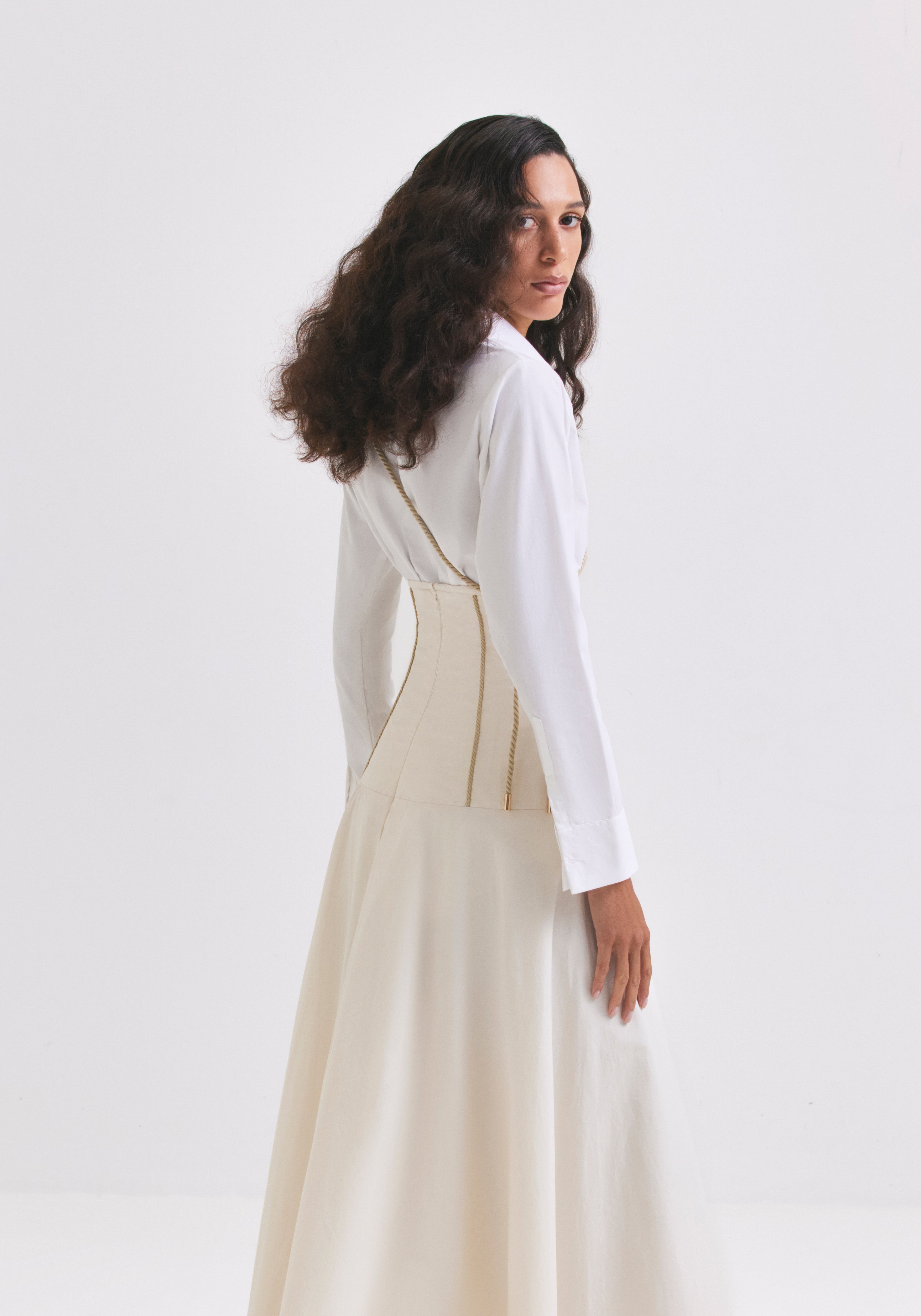 Tailored Shirt with Robe