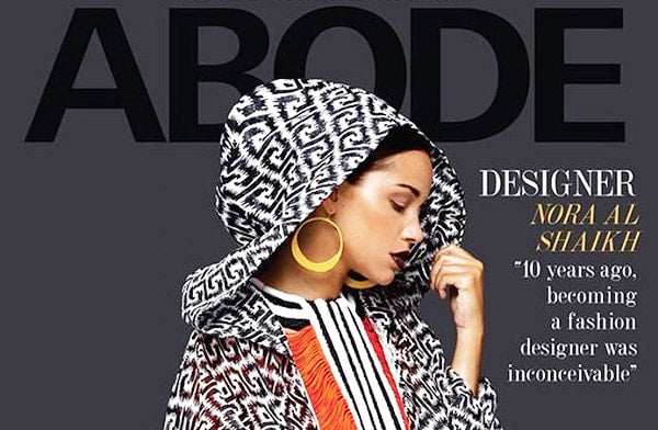 Nora Al Shaikh featured in Abode Magazine