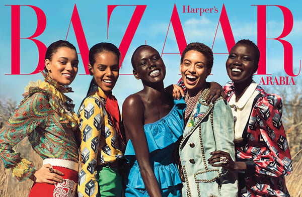 Nora Al Shaikh featured in Harper's Bazaar Arabia