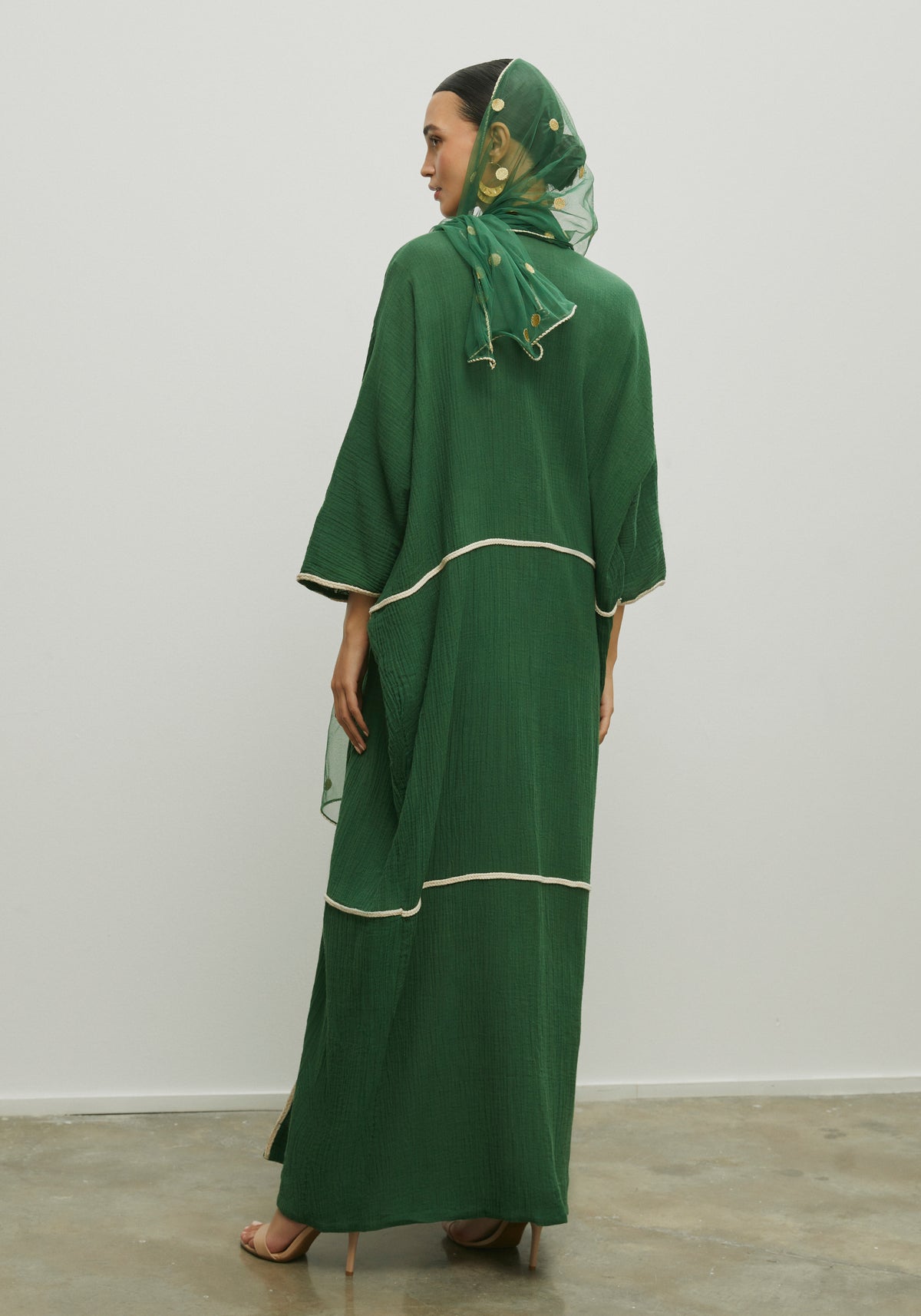 FOUNDING DAY GREEN ABAYA/SHAYLA