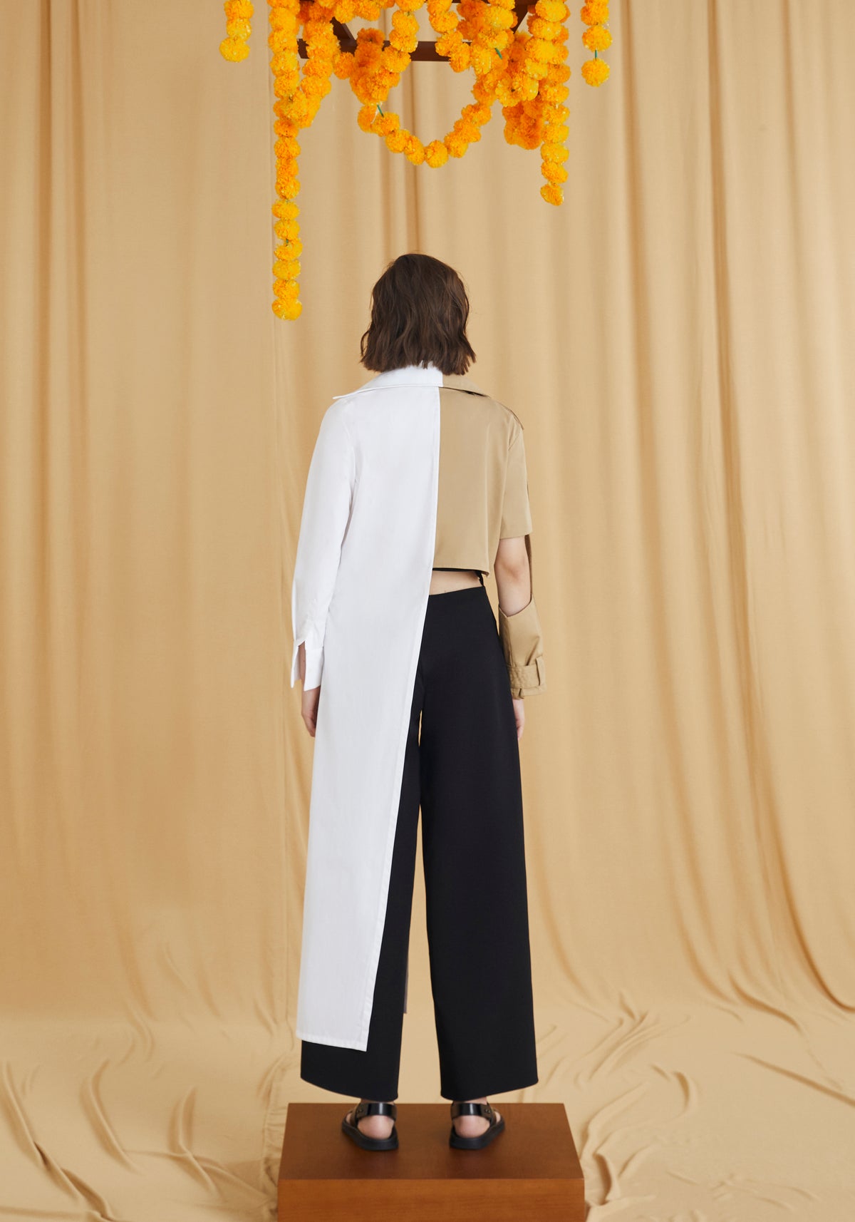 Assymteric Trench-Shirt