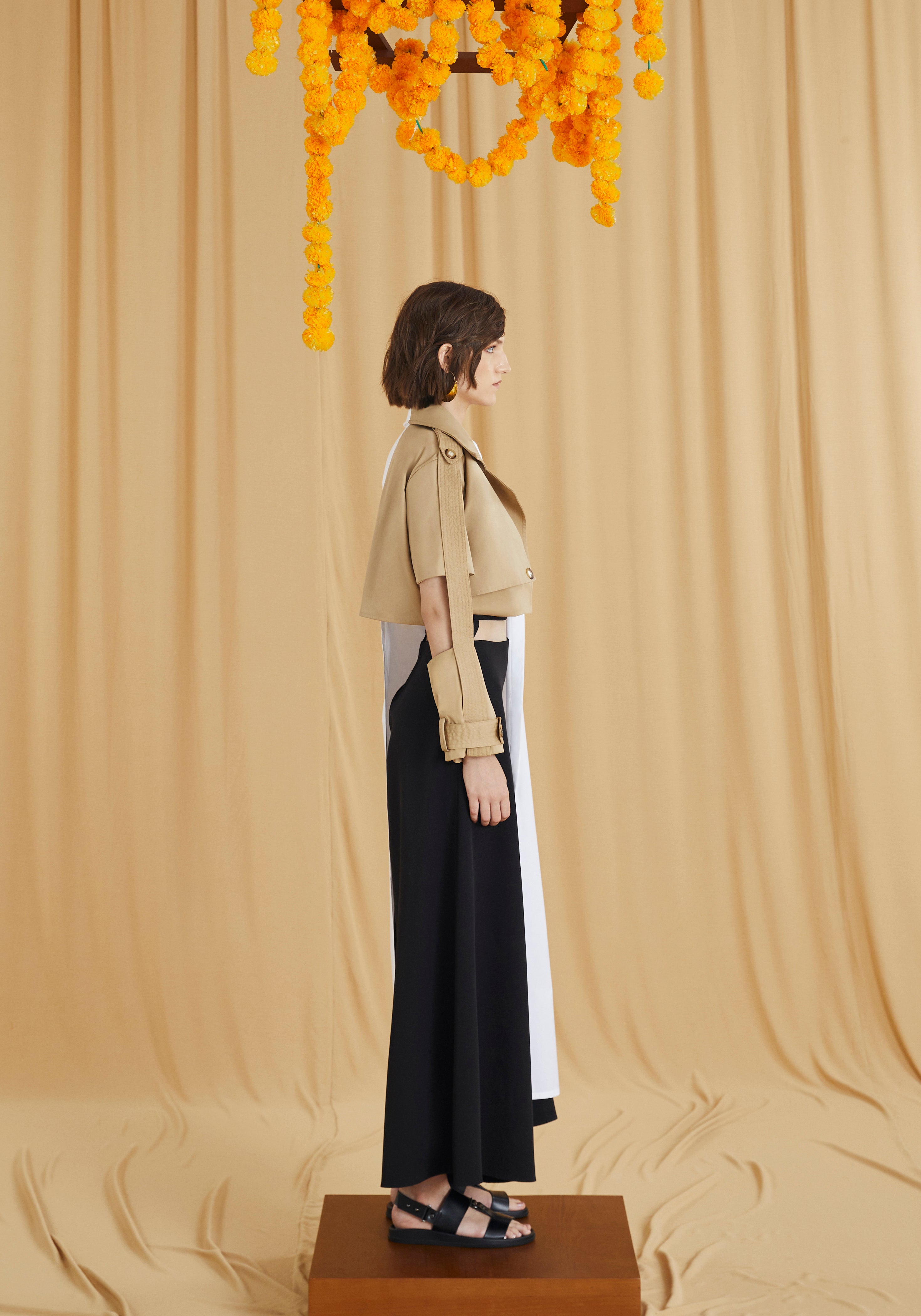 Assymteric Trench-Shirt