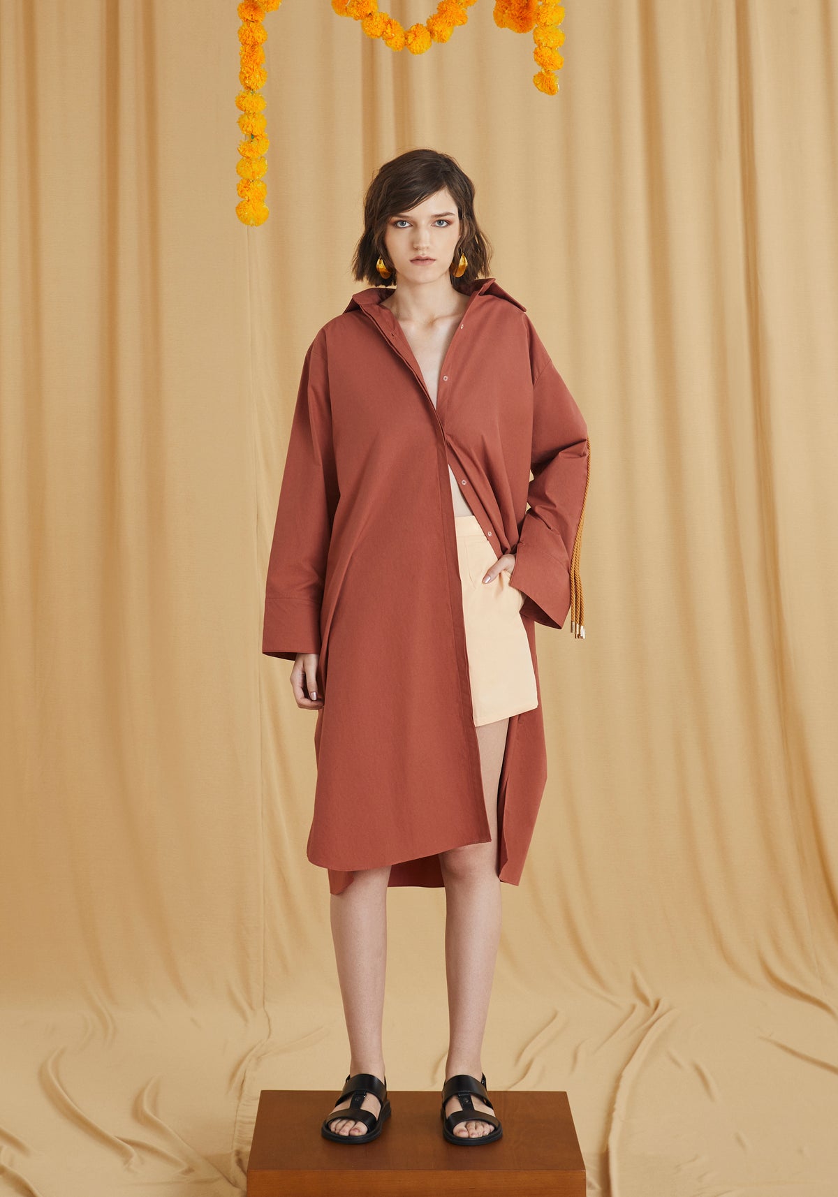 BRICK Shirt Dress
