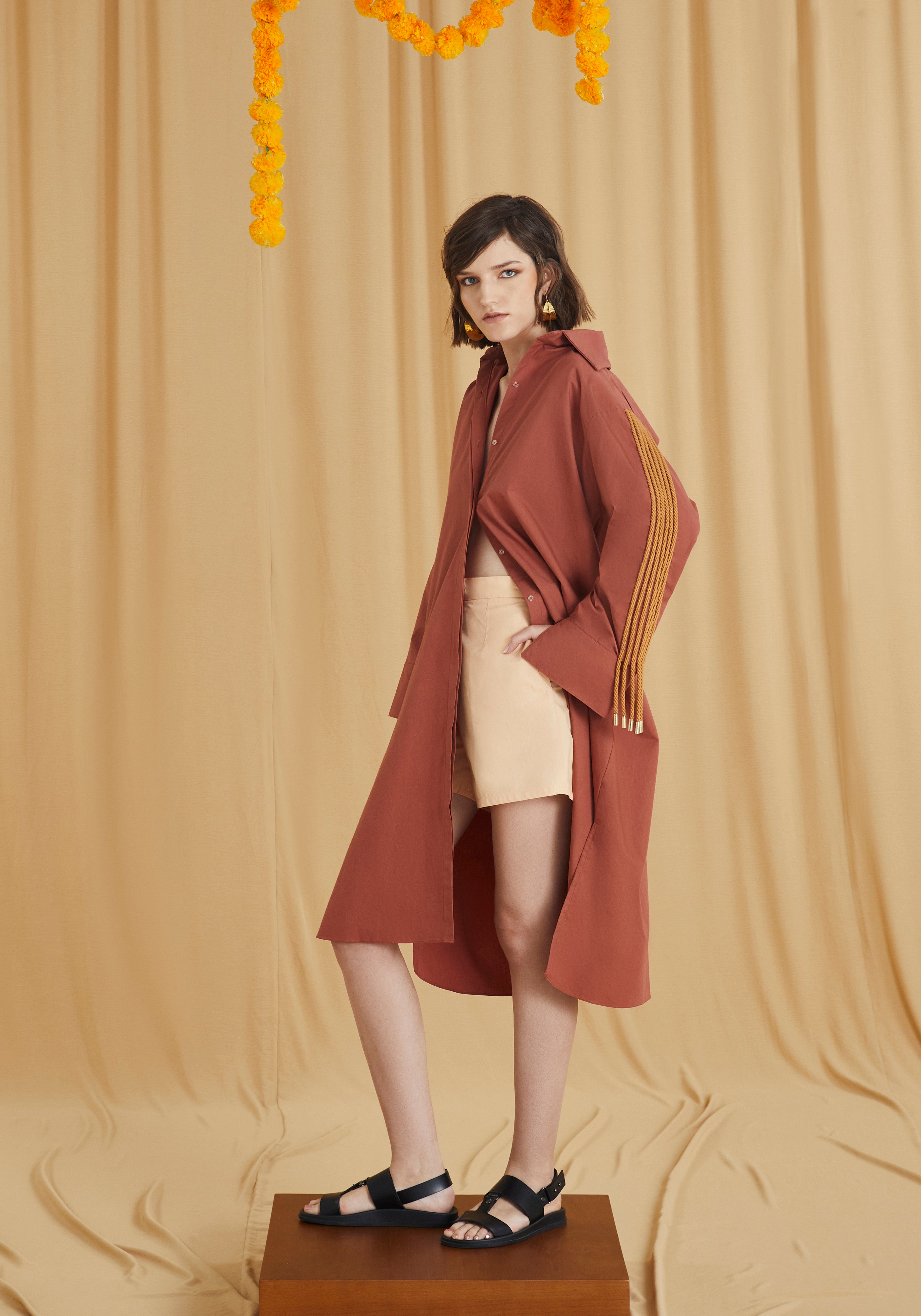 BRICK Shirt Dress