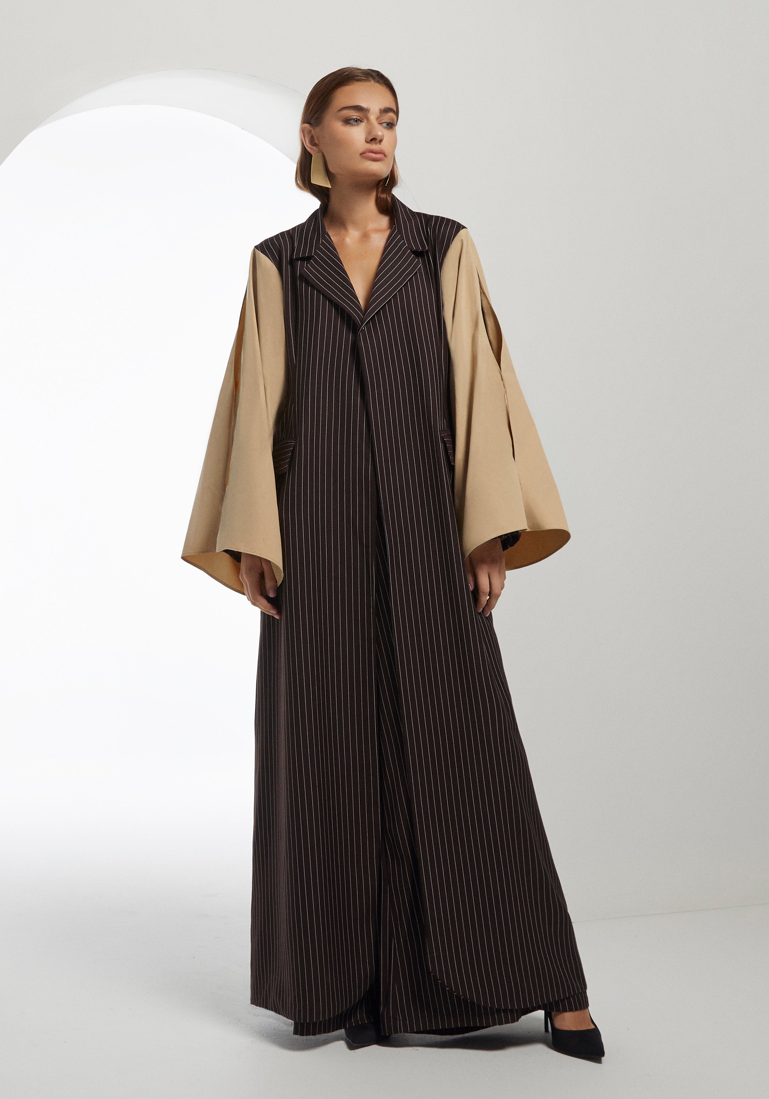 Pinstripe Coat