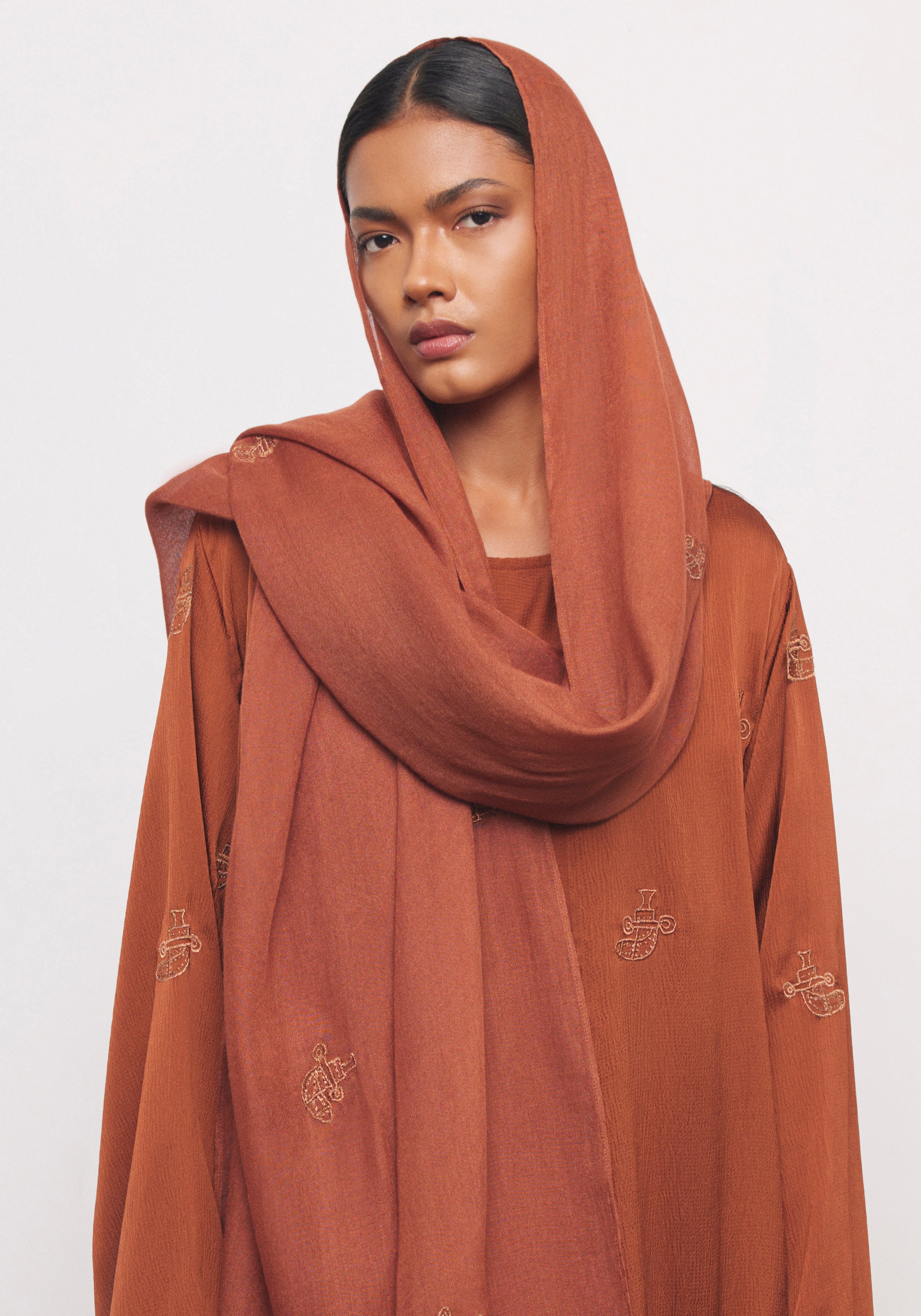 Sienna Abaya & Shayla in Khanjar Style