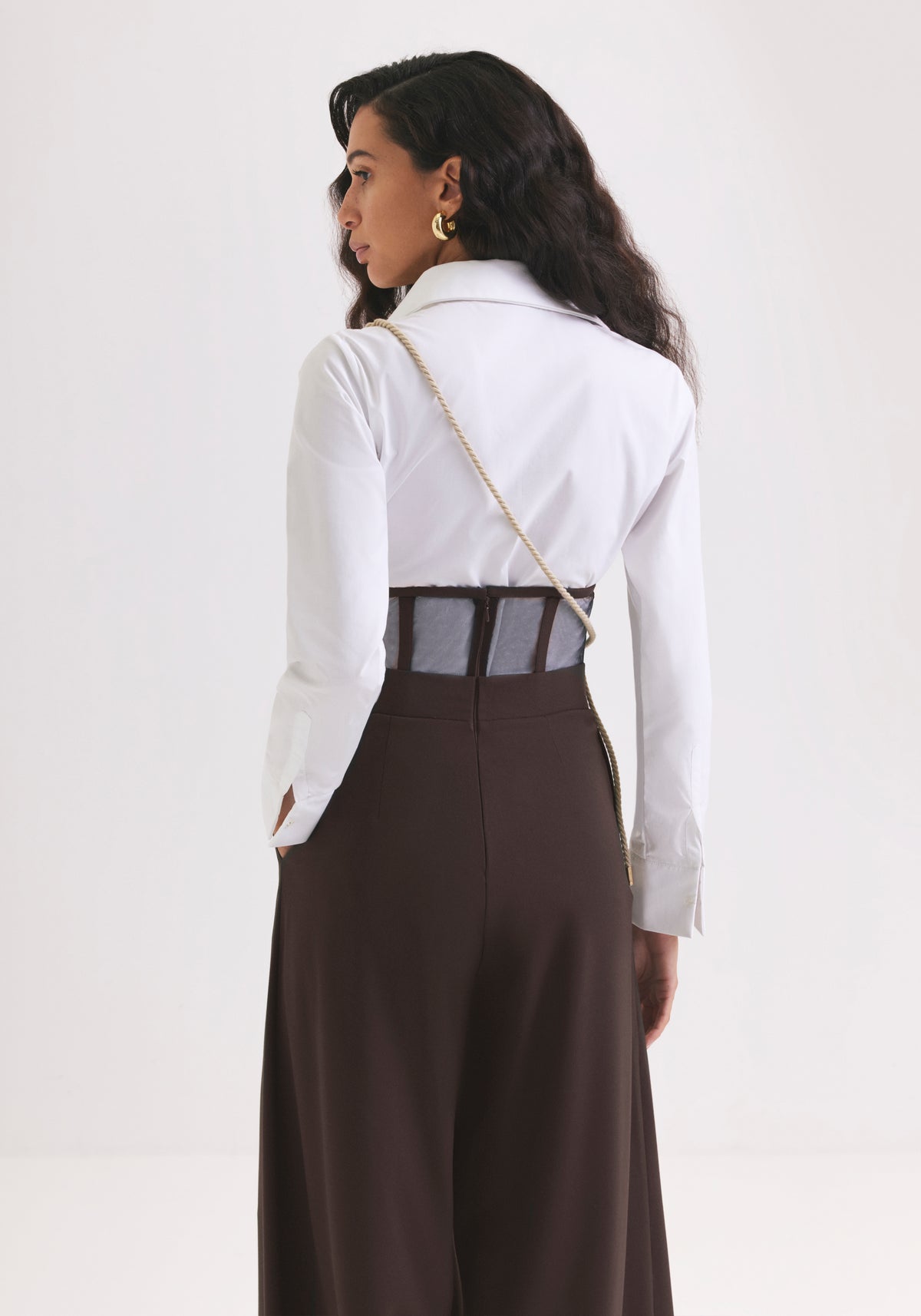 Corset Pants in brown