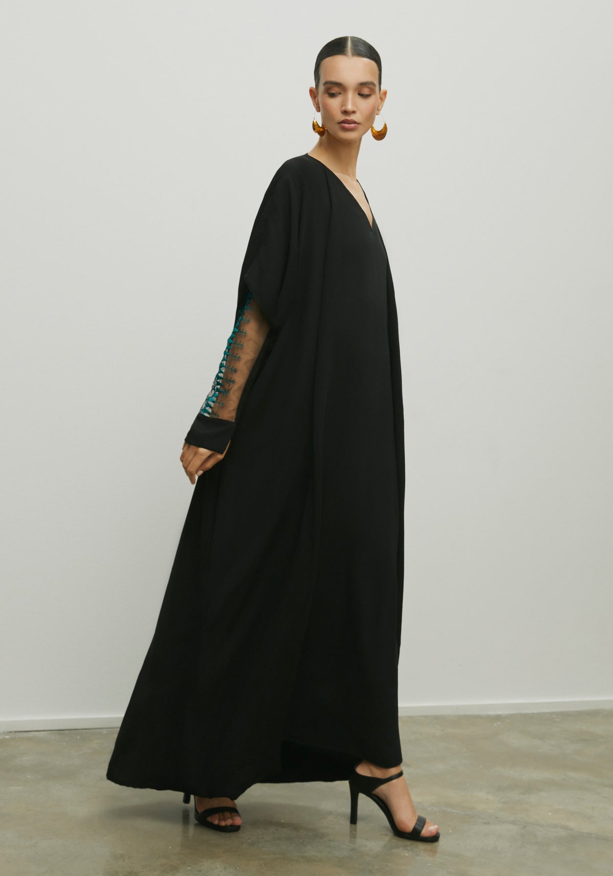 ASSIR TEAL ABAYA/SHAYLA