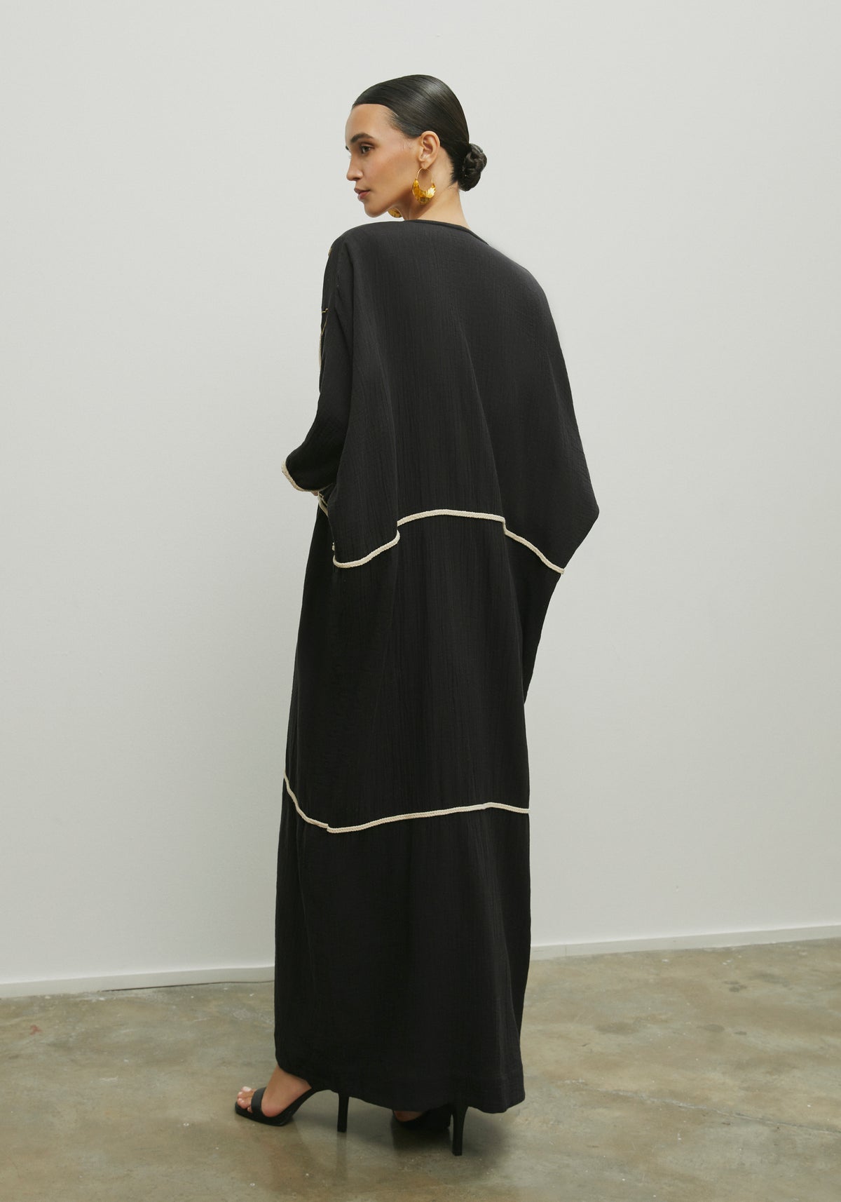 FOUNDING DAY BLACK ABAYA/SHAYLA